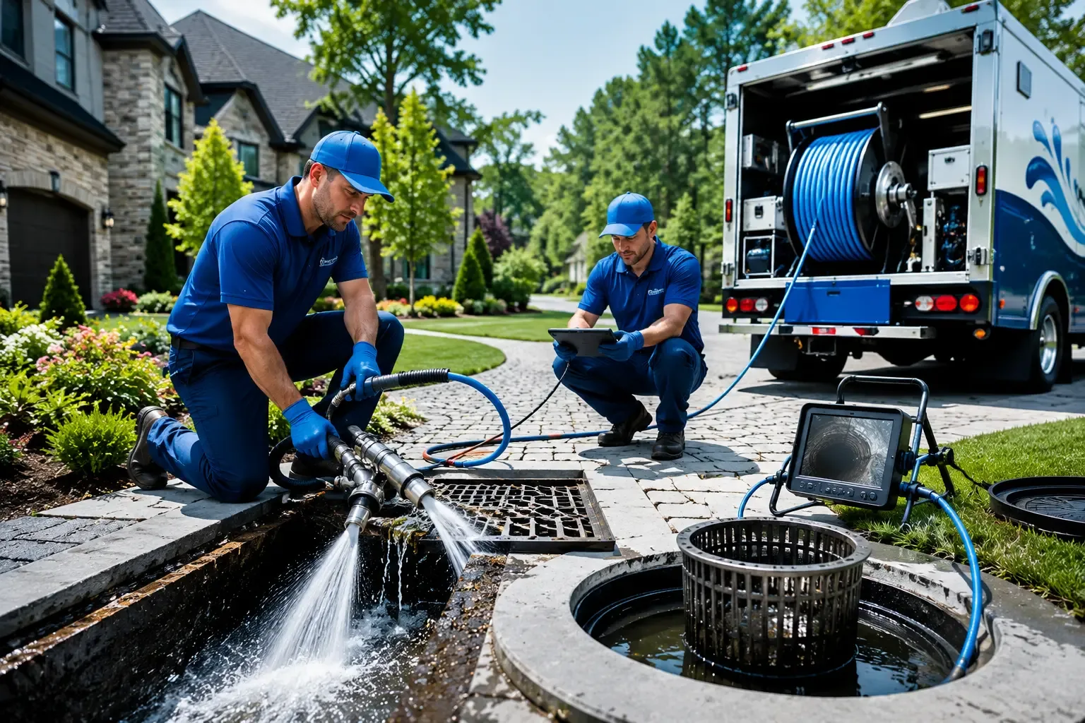 Local outdoor drain cleaning professionals in Lecompton, KS